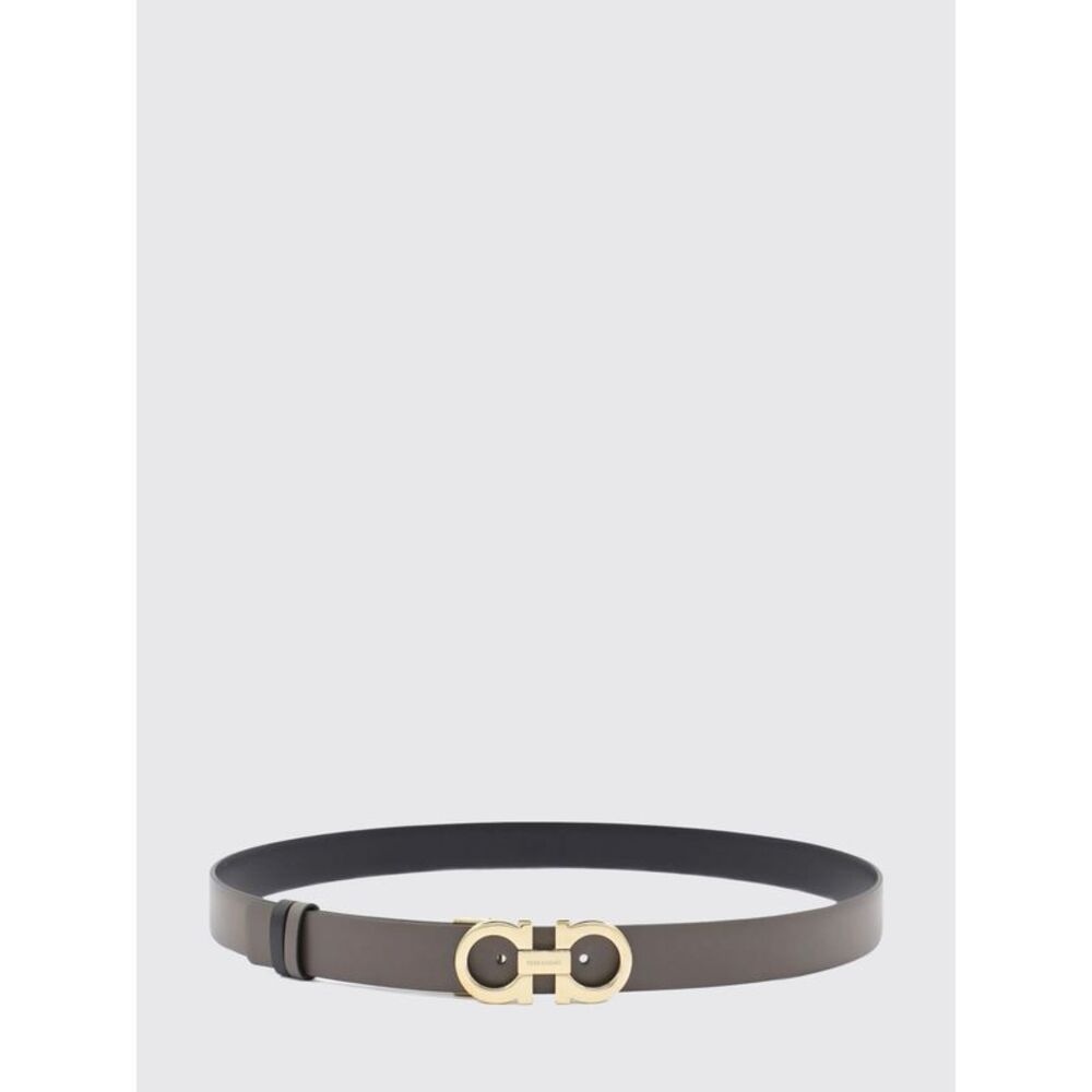 Ferragamo Women Ferragamo 2.5 Cm Reversible Leather Belt With Gancini Buckle